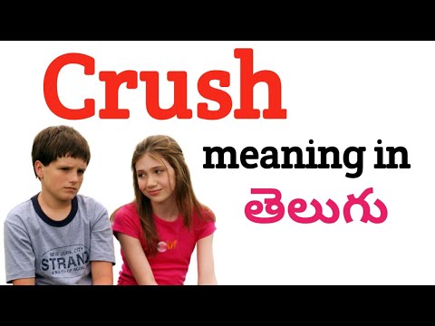 What S The Meaning Of Crush In Tamil