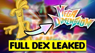 All 16 Leaked Megas In The Dlc Mega Dimensions For Pokemon Legends Za