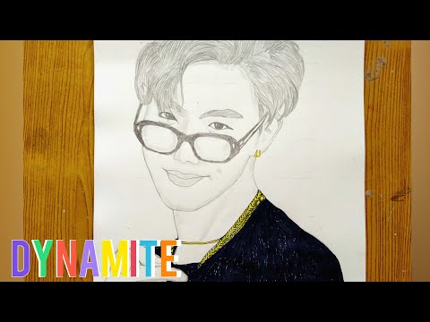 How To Draw J Hope Bts Step By Step Bts Drawing Members Of Bts Sketch Sho Lagu Mp3 Mp3 Dragon