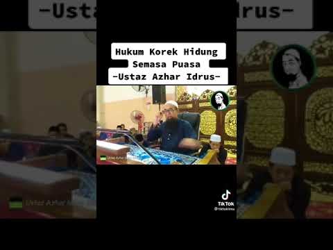 Korek Hidung Telinga Ketika Berpuasa Ustaz Azhar Idrus Lagu Mp3 Mp3 Dragon