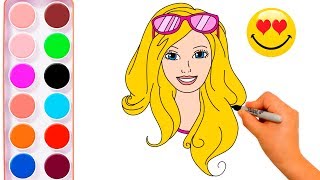 Nuevos Dibujos De Barbie Para Colorear Faciles Imagenes De Munecas