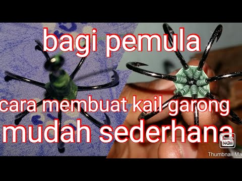 Kita membuat tutorial cara merangkai kail mata tiga menjadi pancing garong secara simpel ya sobat, agar mudah difahami, untuk mengetahui cara merangkai . Cara Membuat Kail Pancing Garong Baronang Dan Nila Lagu Mp3 Mp3 Dragon