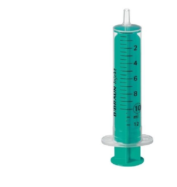 Comprar Jeringa Dos Cuerpos 10 Ml. Cono Luer BBraun Injekt Caja 100 U