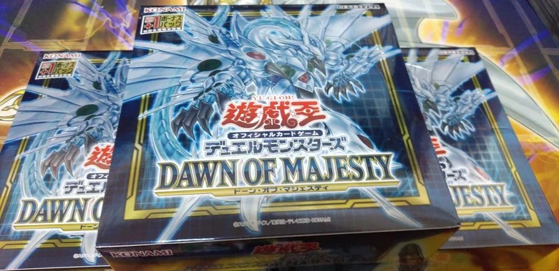 遊戯王 ドーン オブ マジェスティ3箱開封 封入率 妖眼のプリシクが欲しい 遊戯王の軌跡 遊戯王情報 ファンサイト