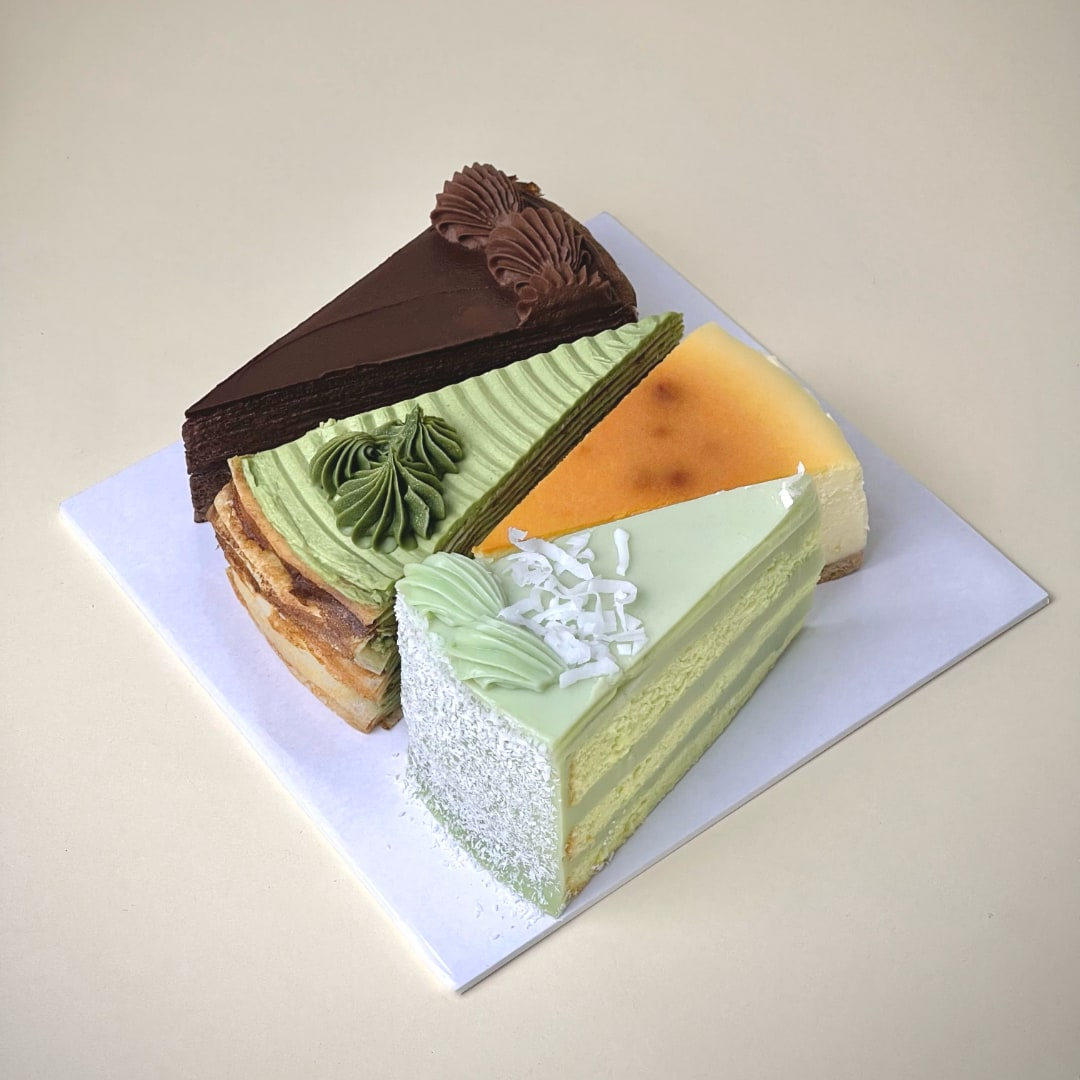 Happiness Gift Box Slice Cake Delivery YuBake