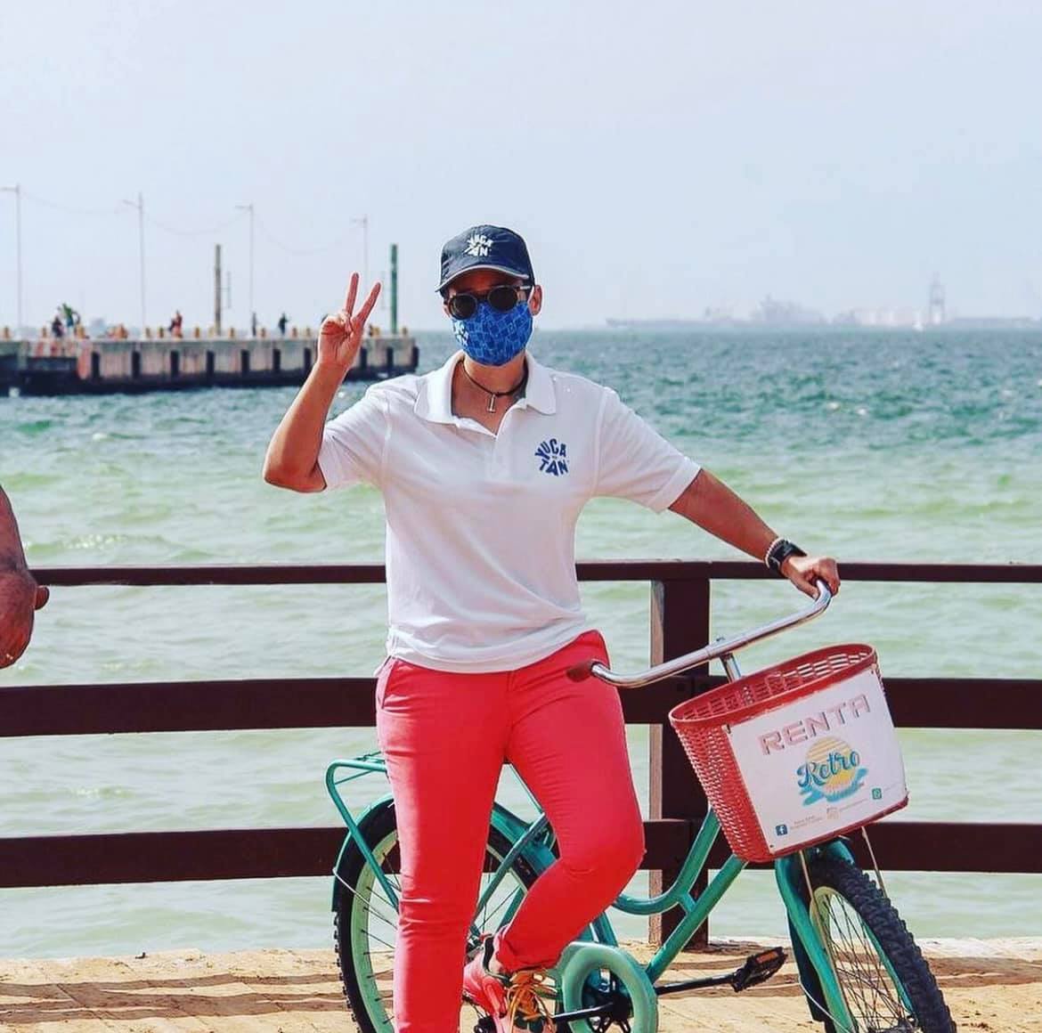 365 Días en Yucatán No. 083 Retro bike en Progreso Yucatán.Travel