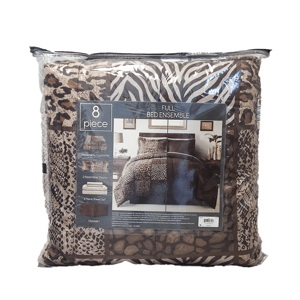 Reversible 8pc Comforter SetFull Solomon Yufe and Company Limited