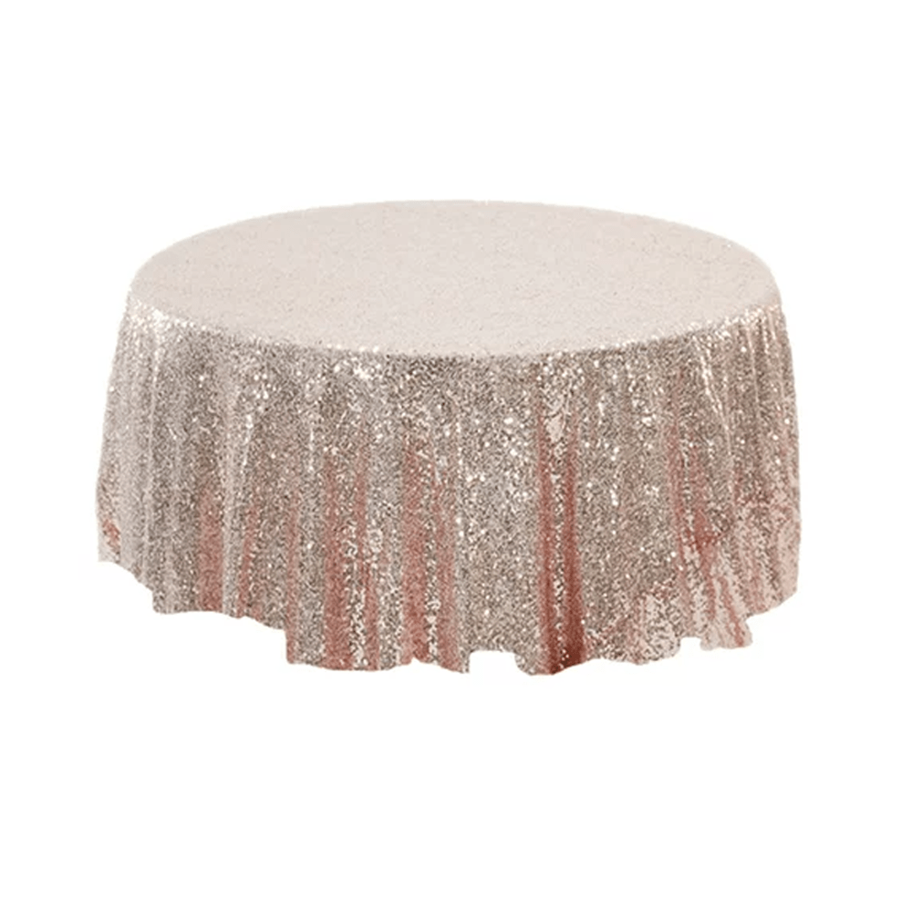 Glam Sequin Table CoverRound Solomon Yufe and Company Limited