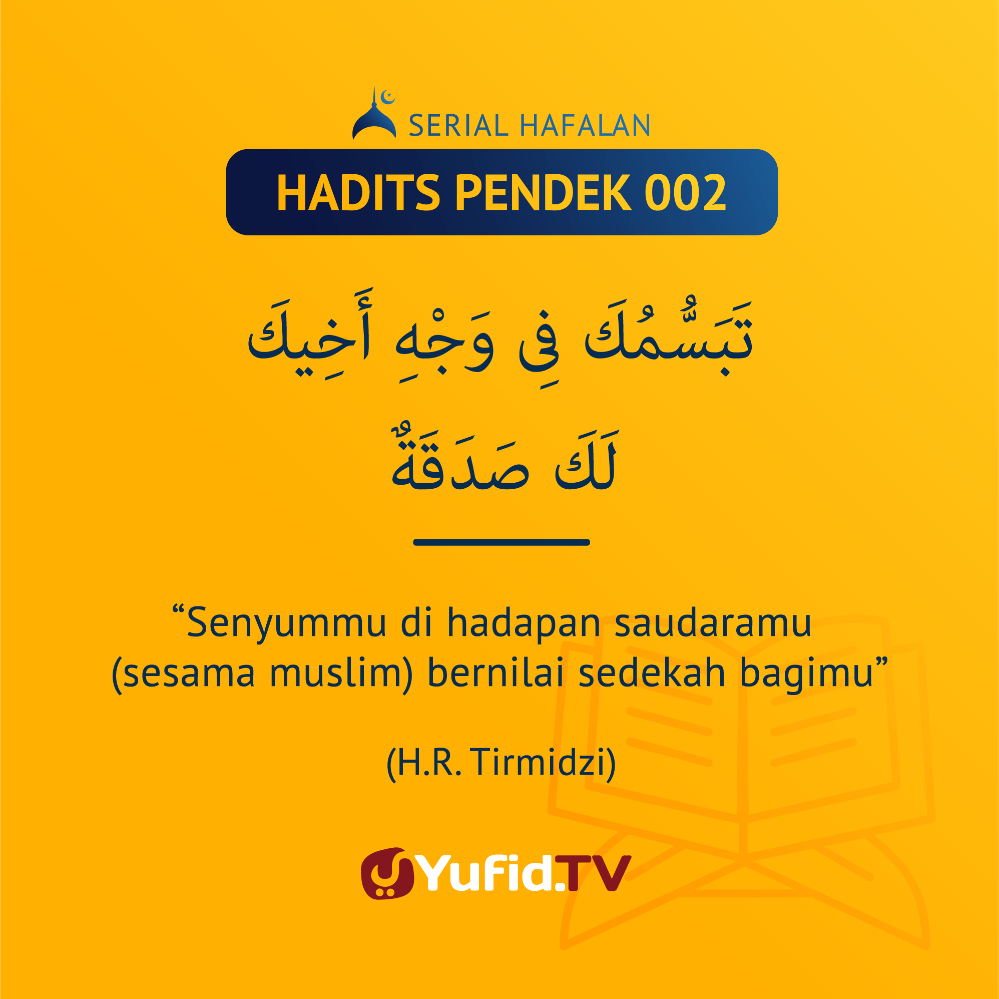 Ensiklopedia Islam – Serial Hadits Pendek : Sedekah Paling Ringan