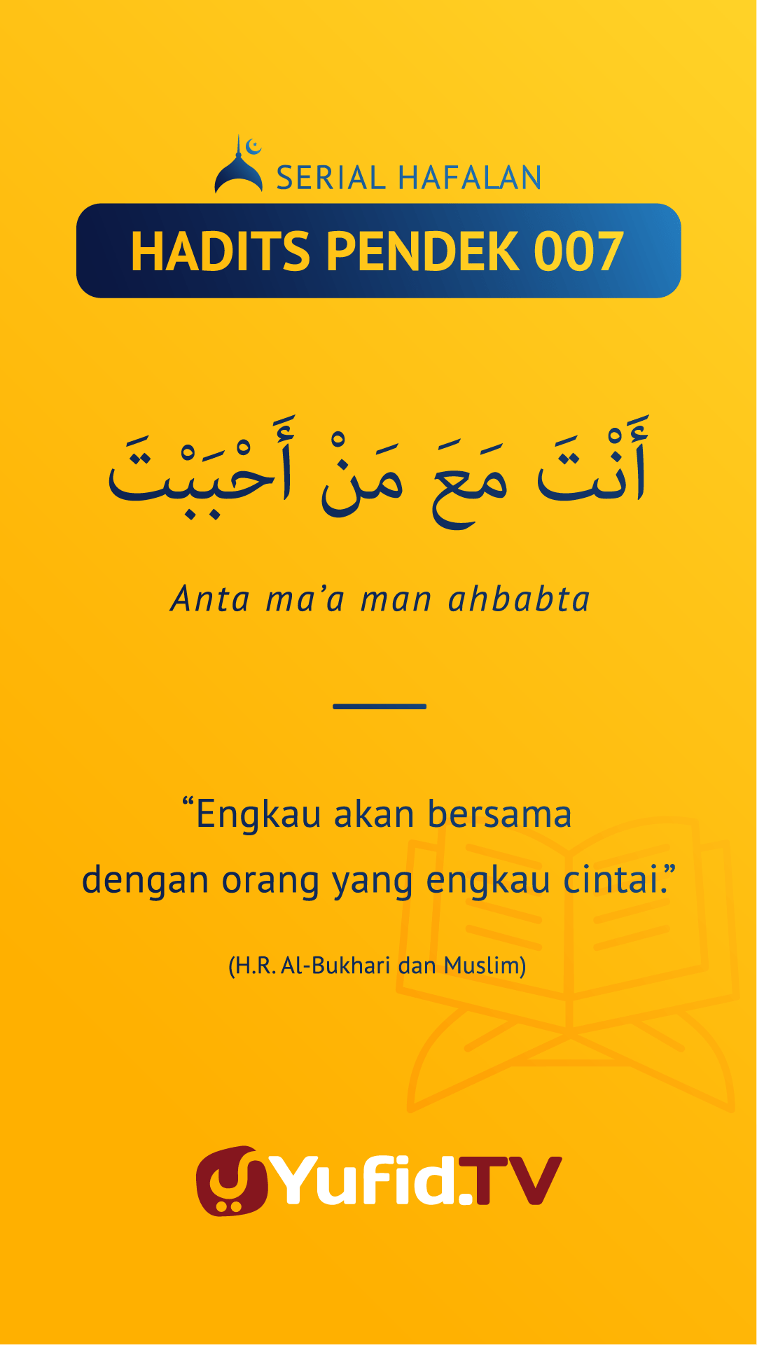 Contoh Hadits Shahih Pendek Beserta Sanadnya - Hadits Dan ...