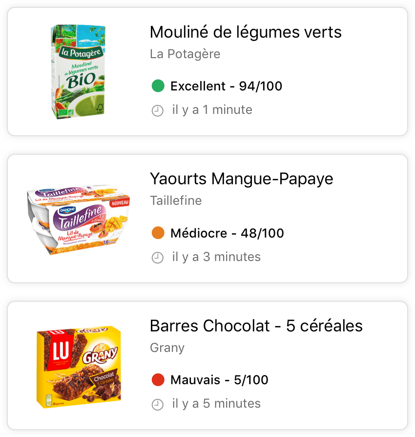 Yuka L'application mobile qui scanne votre alimentation