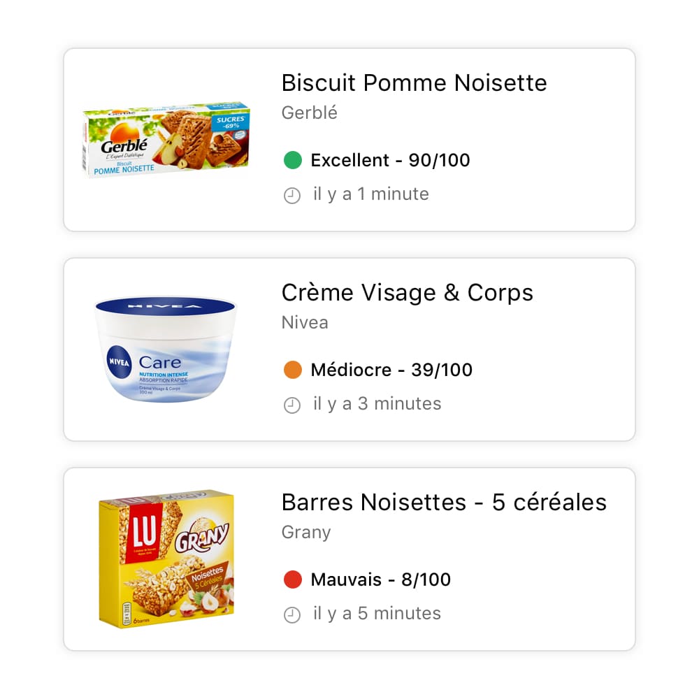 Yuka L'application mobile qui scanne votre alimentation