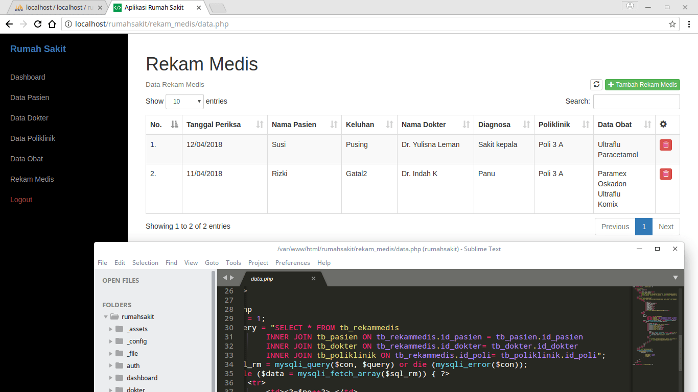 Cara Menampilkan Data Dari Database Menggunakan Php