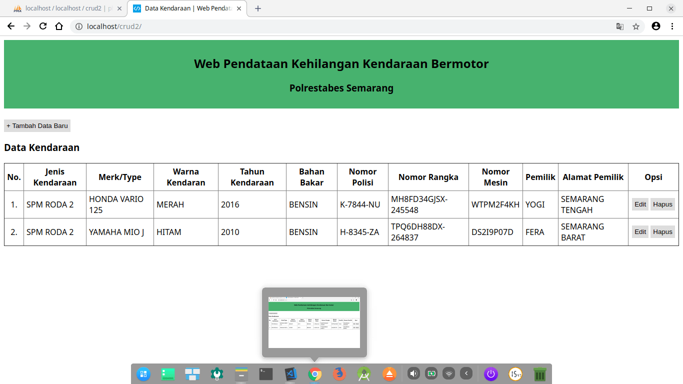 Tren Gaya 34+ Crud Php Mysqli
