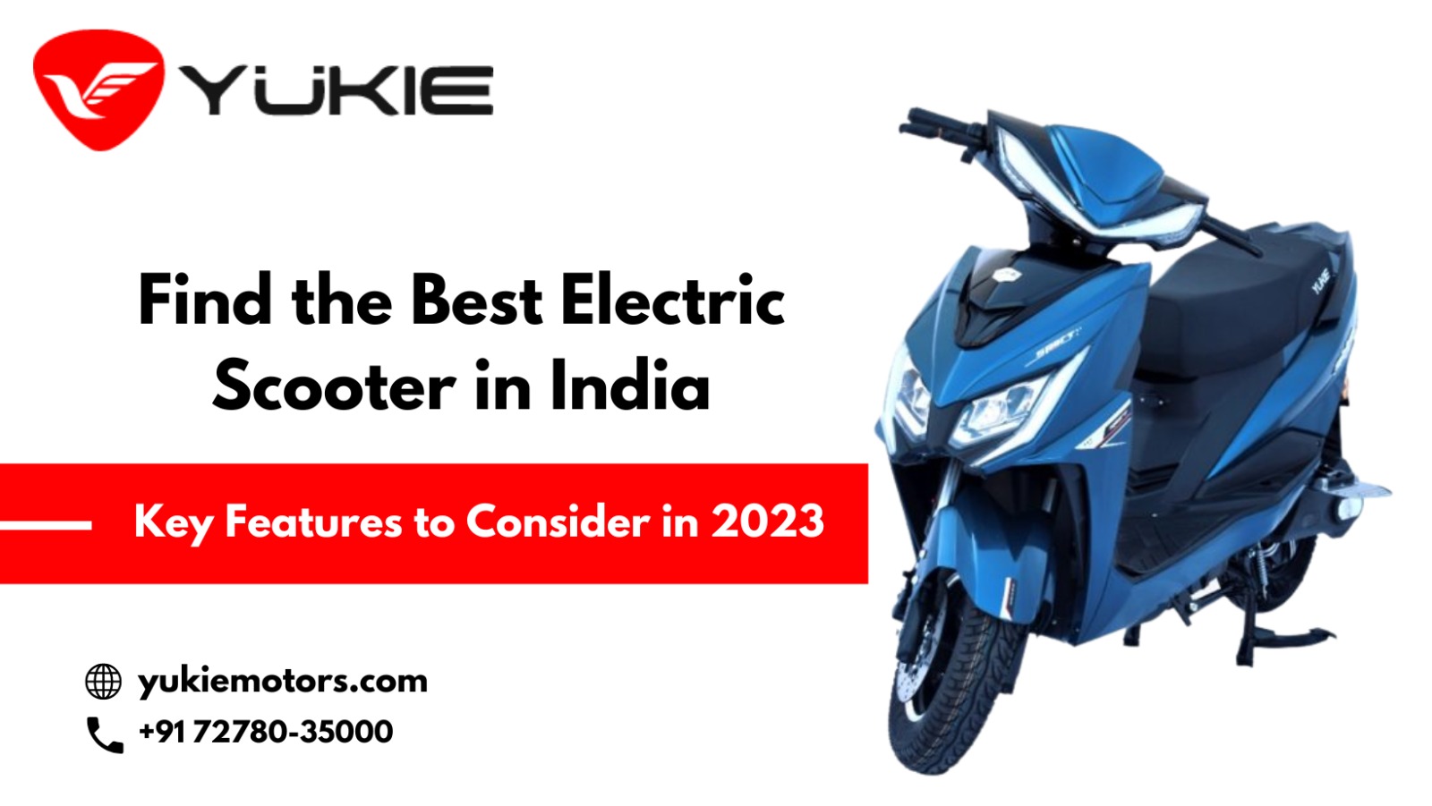 Find the Best Electric Scooter in India Key Features to Consider in