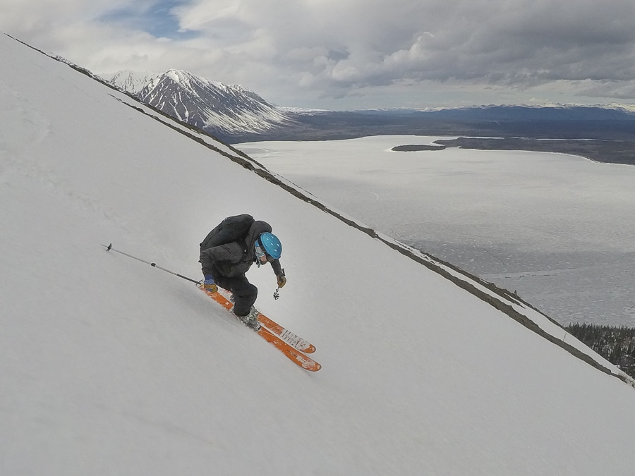 Spring skiing Yukon Backcountry Skiing