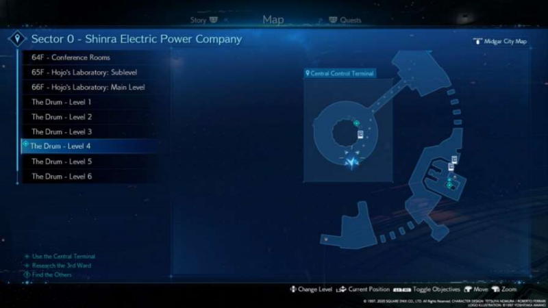 Sector 0Shinra Electric Power Company FF7R Strategy Guide