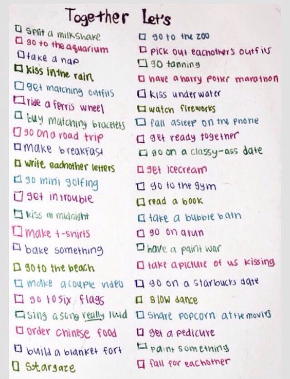 Types of Bucket Lists Leila Yuliyah