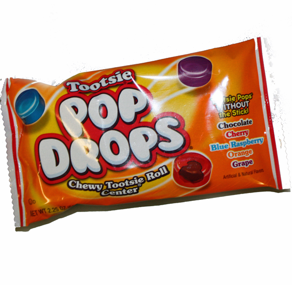 Tootsie Pop Drops 2.25oz Package Yummies Candy & Nuts