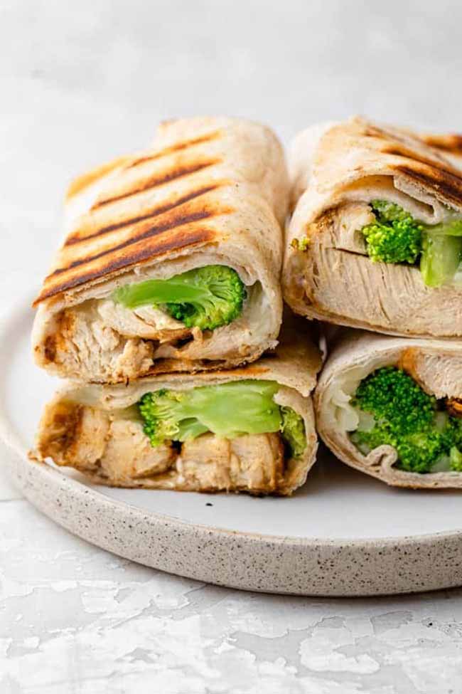 25 Healthy Chicken Wrap Recipes For A GuiltFree Lunch