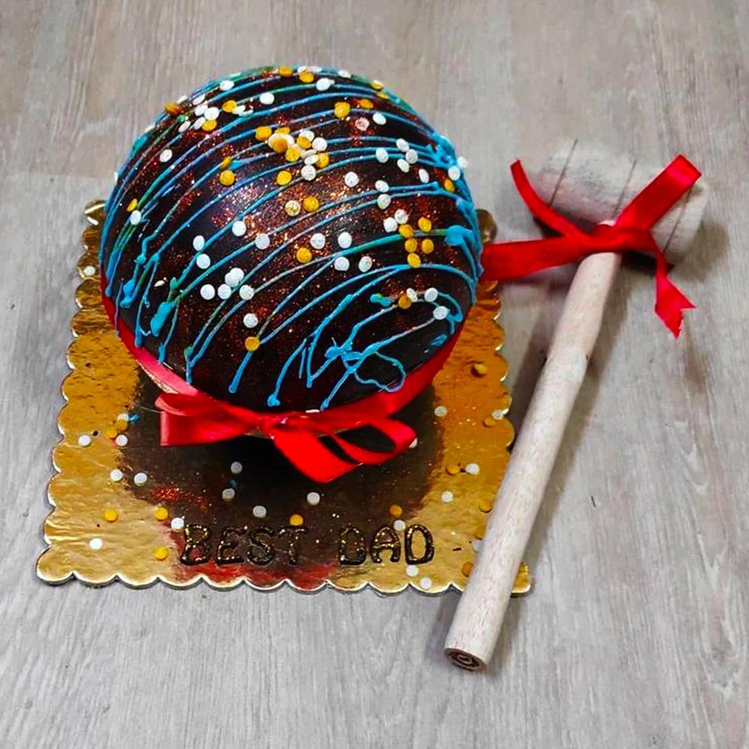 Breaking Cake With Hammer Online Order YummyCake