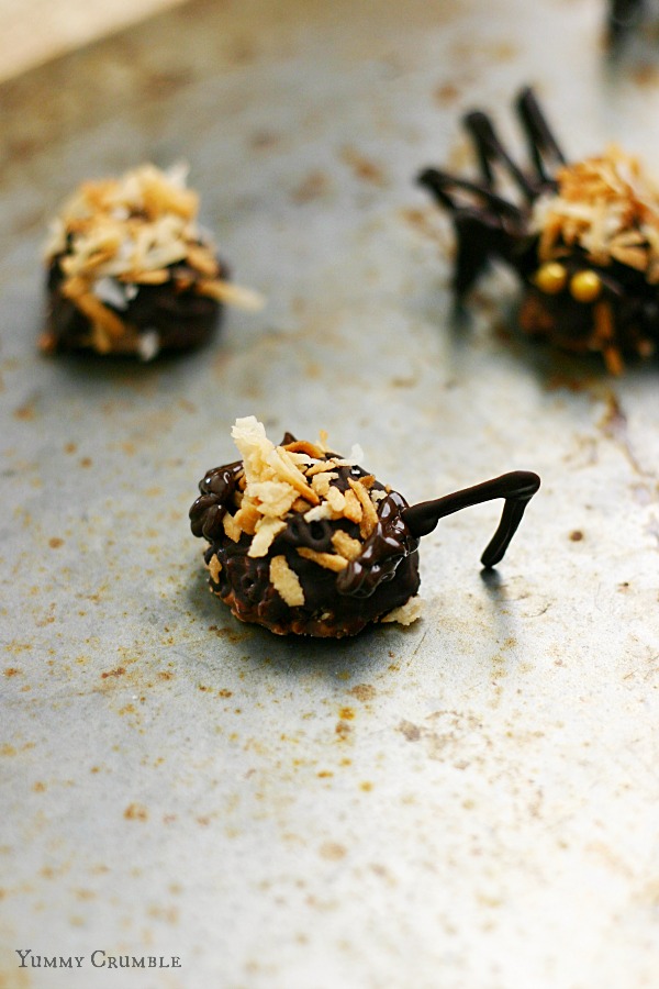 Ferrero Rocher Chocolate Spider Tutorial Yummy Crumble