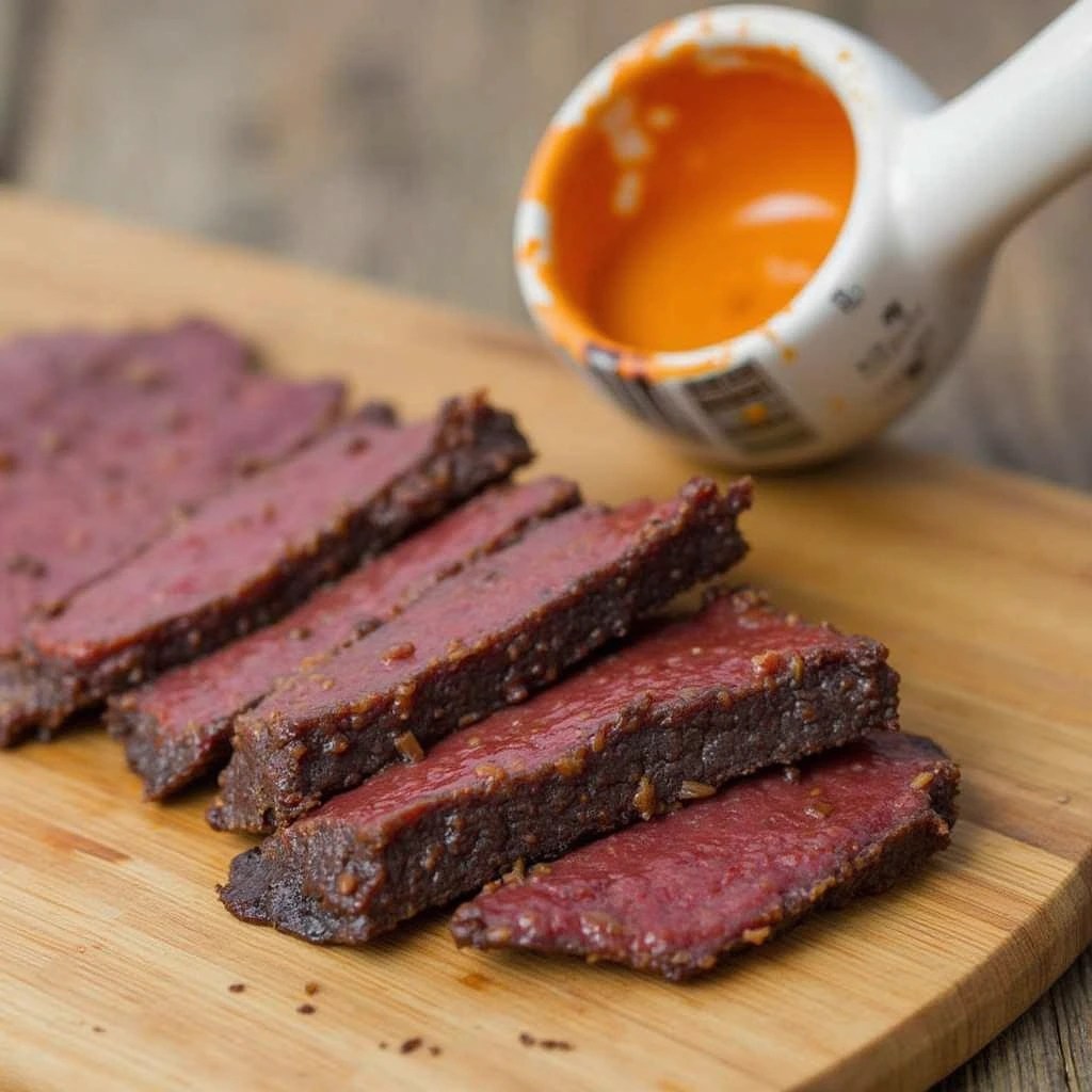 Delicious Hamburger Beef Jerky recipe at Home Try it Now