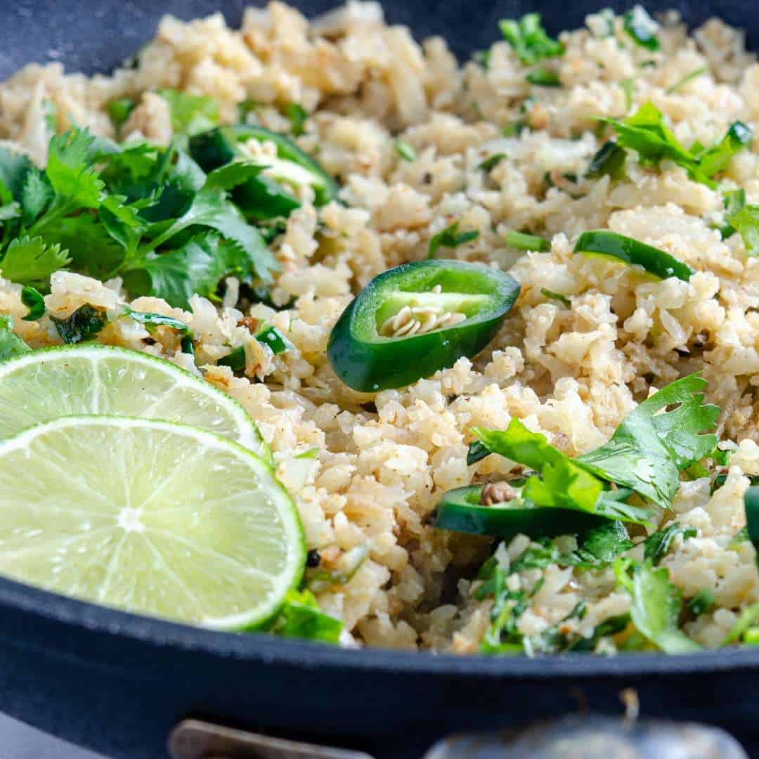 Keto Cilantro Lime Rice Recipe Yummy For Adam
