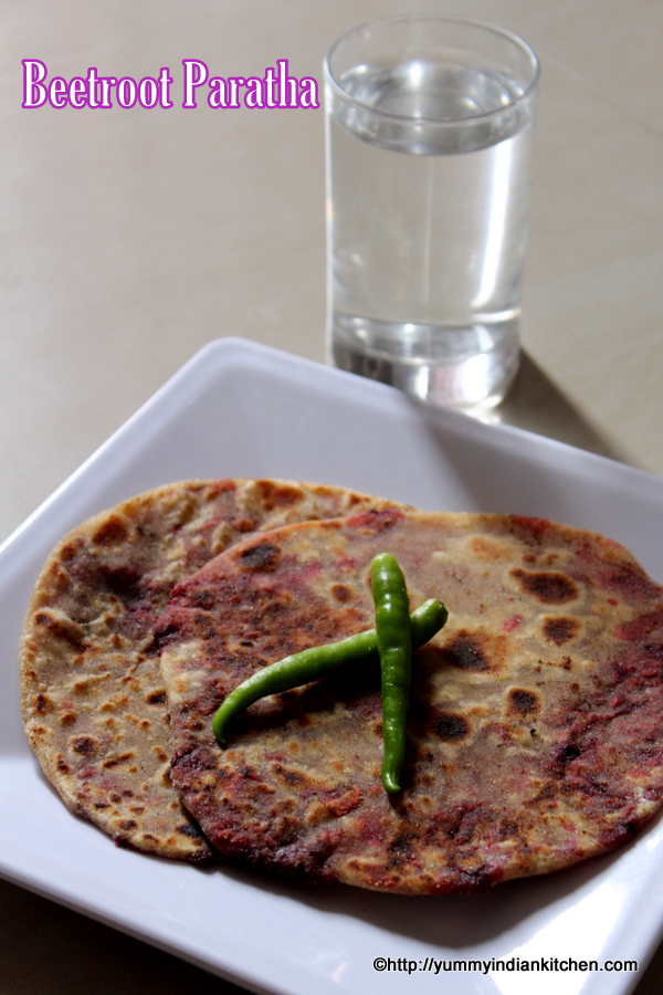 Beetroot Paratha Recipe, Beetroot Roti Yummy Indian Kitchen