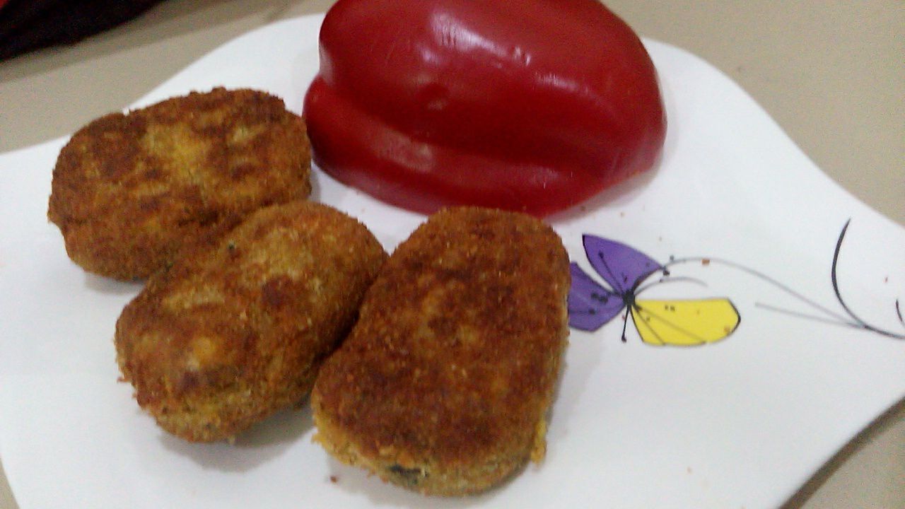 Mutton Yam Cutlet