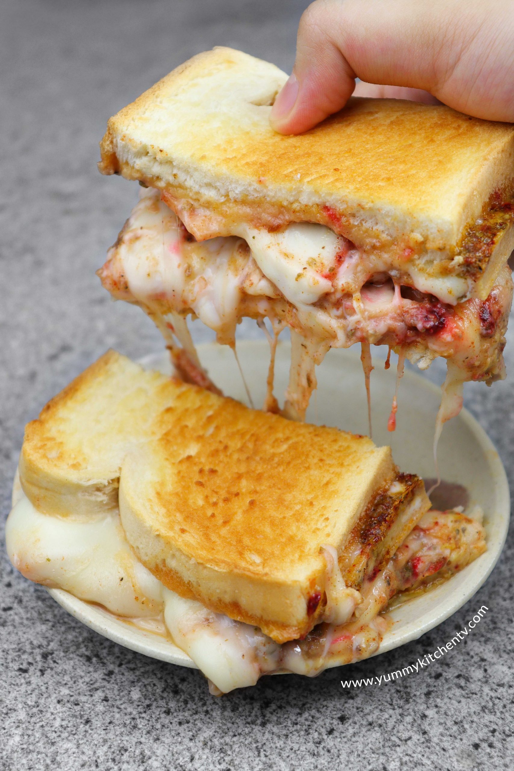 One pan Egg Sandwich Yummy Kitchen