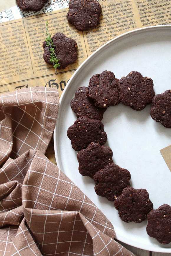 Biscotti con riso soffiato e cacao simil Misura yummyo'clock