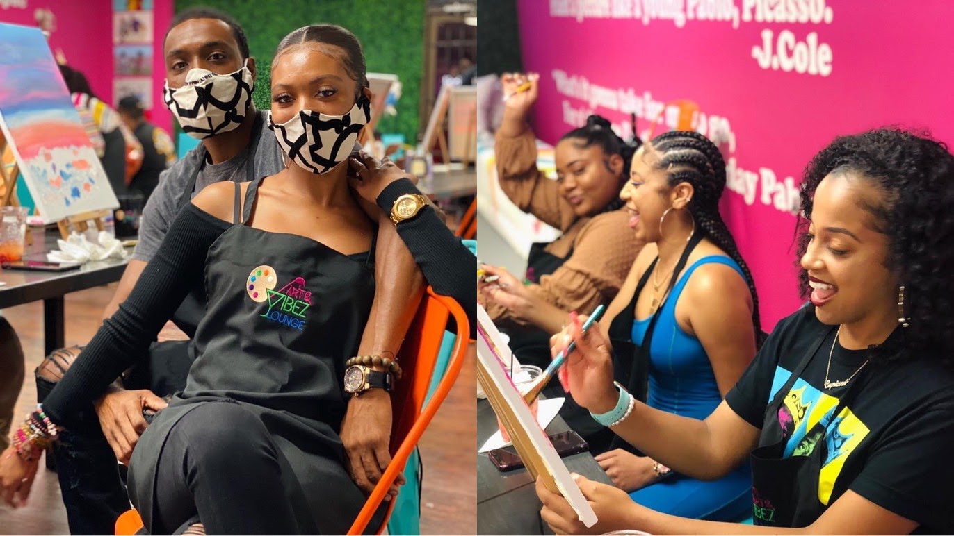 Houston's Only BYOB Paint and Sip Lounge YUREPLACE