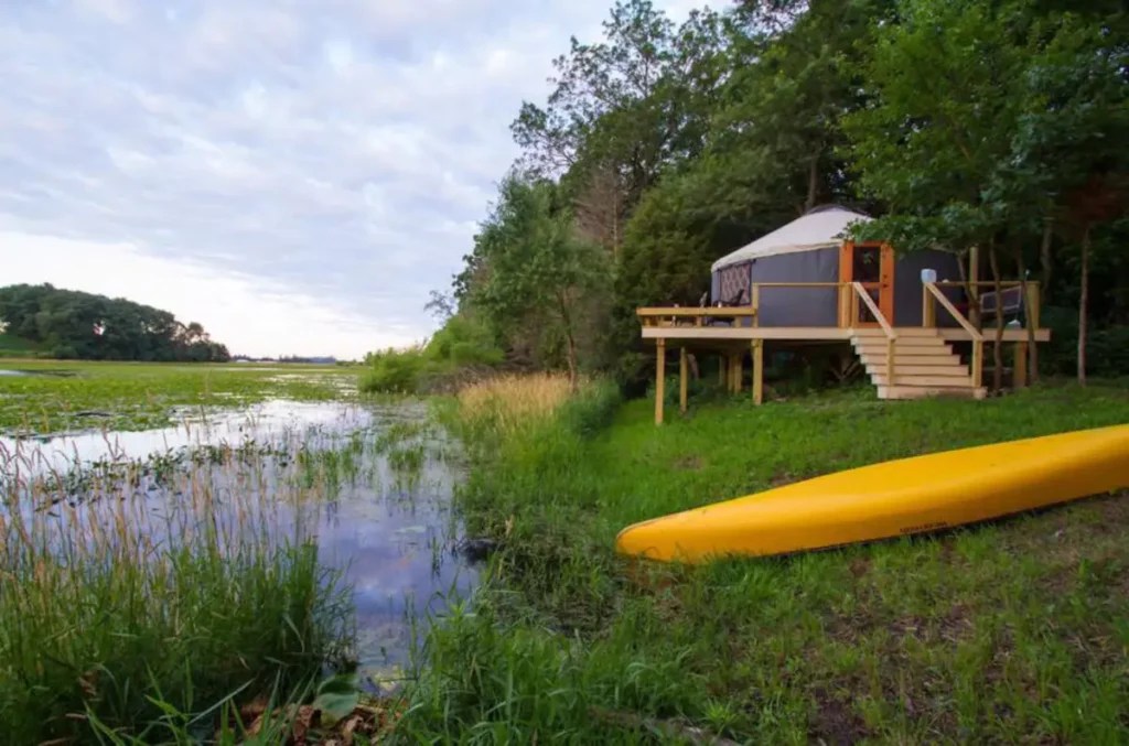 12 Best Yurts in Wisconsin To Rent For a Glamping Getaway Yurt Trippers