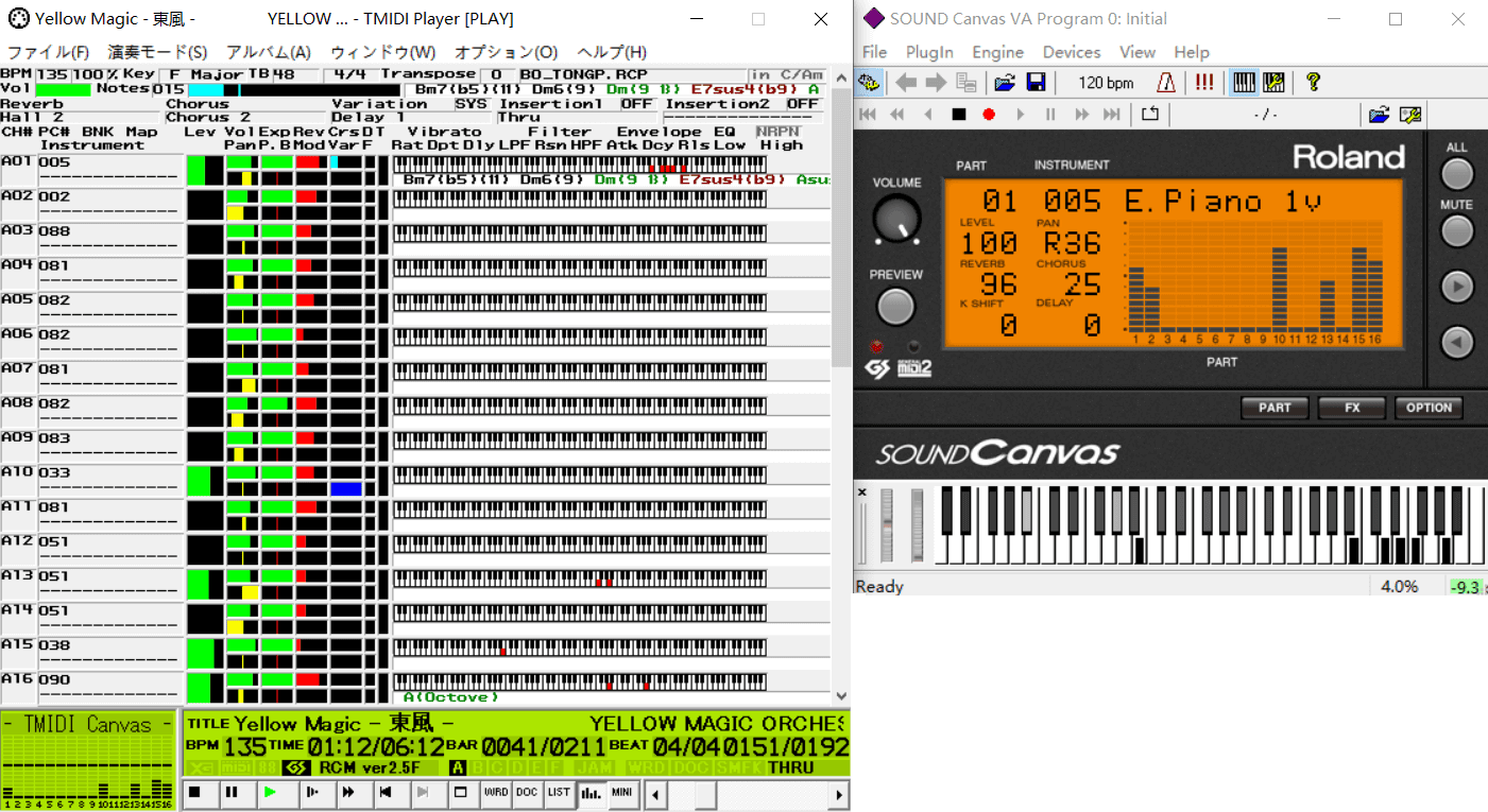 Roland Sound Canvas VA的安装以及在Win10下使用音源播放MIDI的方法 鱼雨昱
