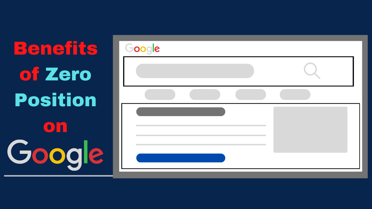 Benefits of Zero Position on Google SERP How To Get There? Yuved