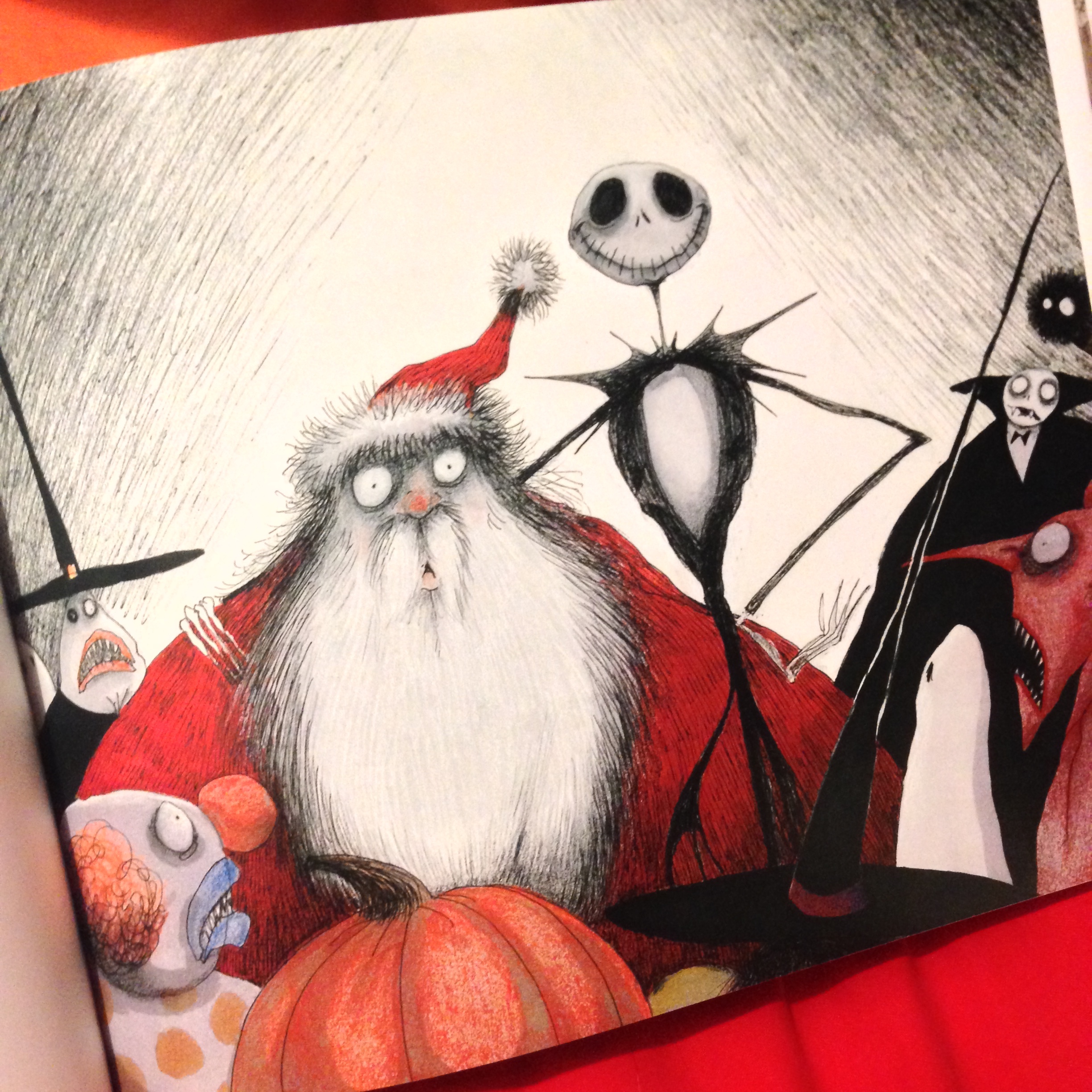 Jack Skellington Pere Noel Dessin Jack Skellington