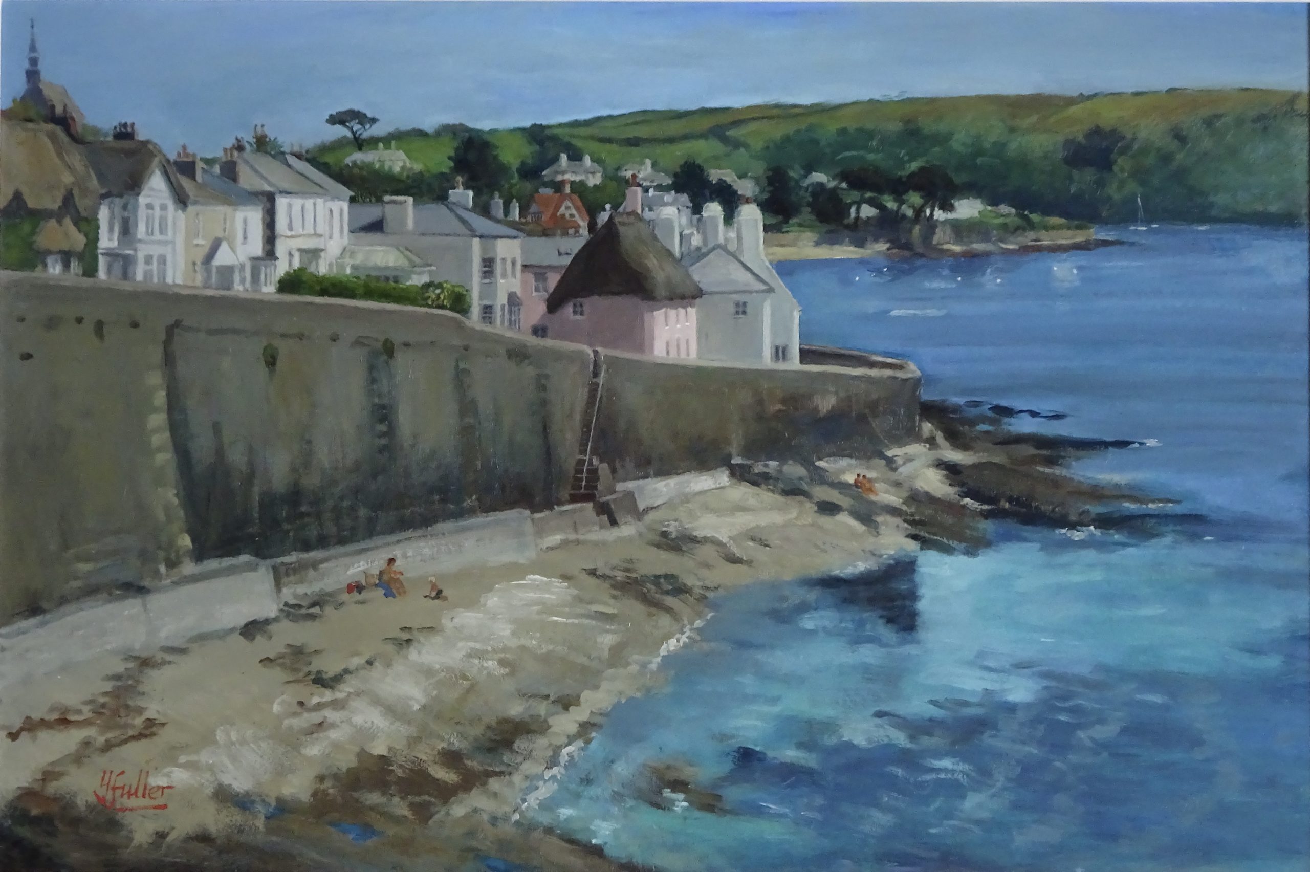St Mawes & Cornwall oil paintings Yvonne Fuller