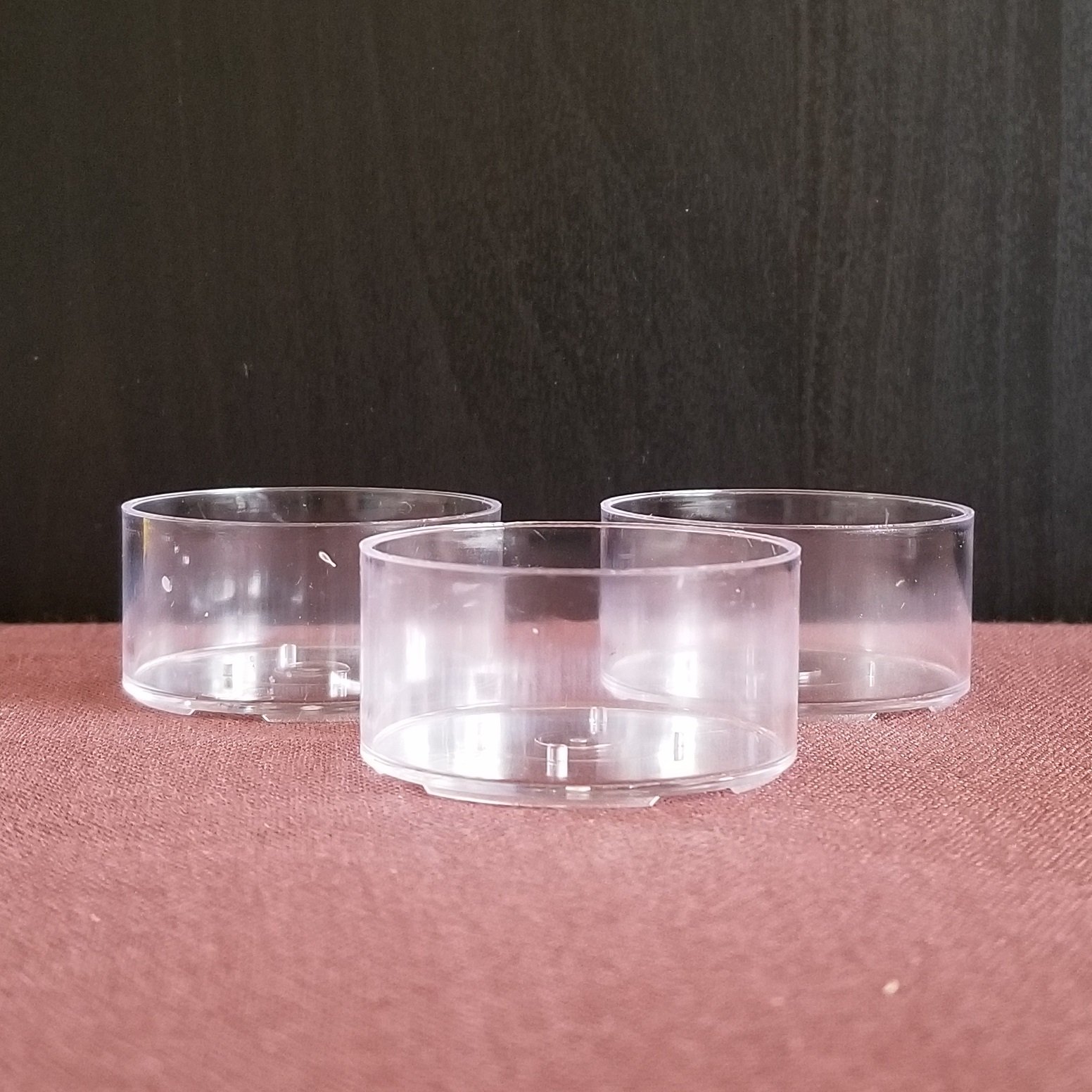 Polycarbonate Tealight Cups YYC Beeswax