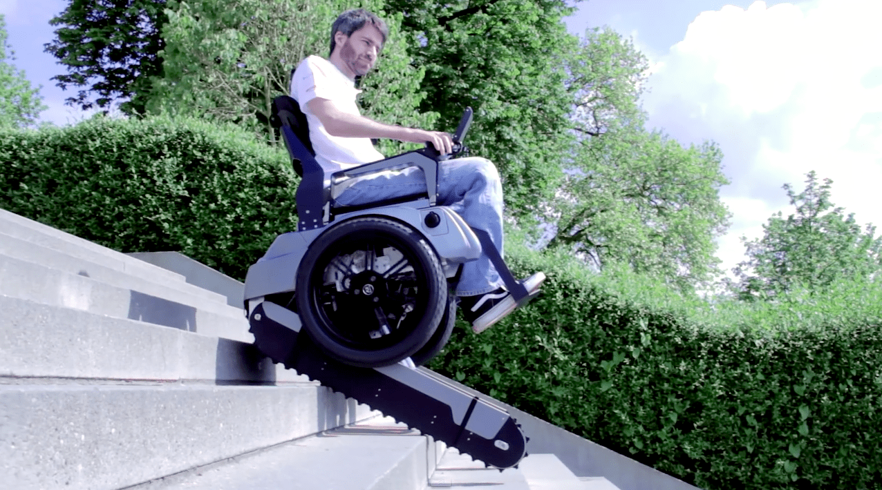 Suisse Invention d’un Fauteuil Roulant capable de Monter les