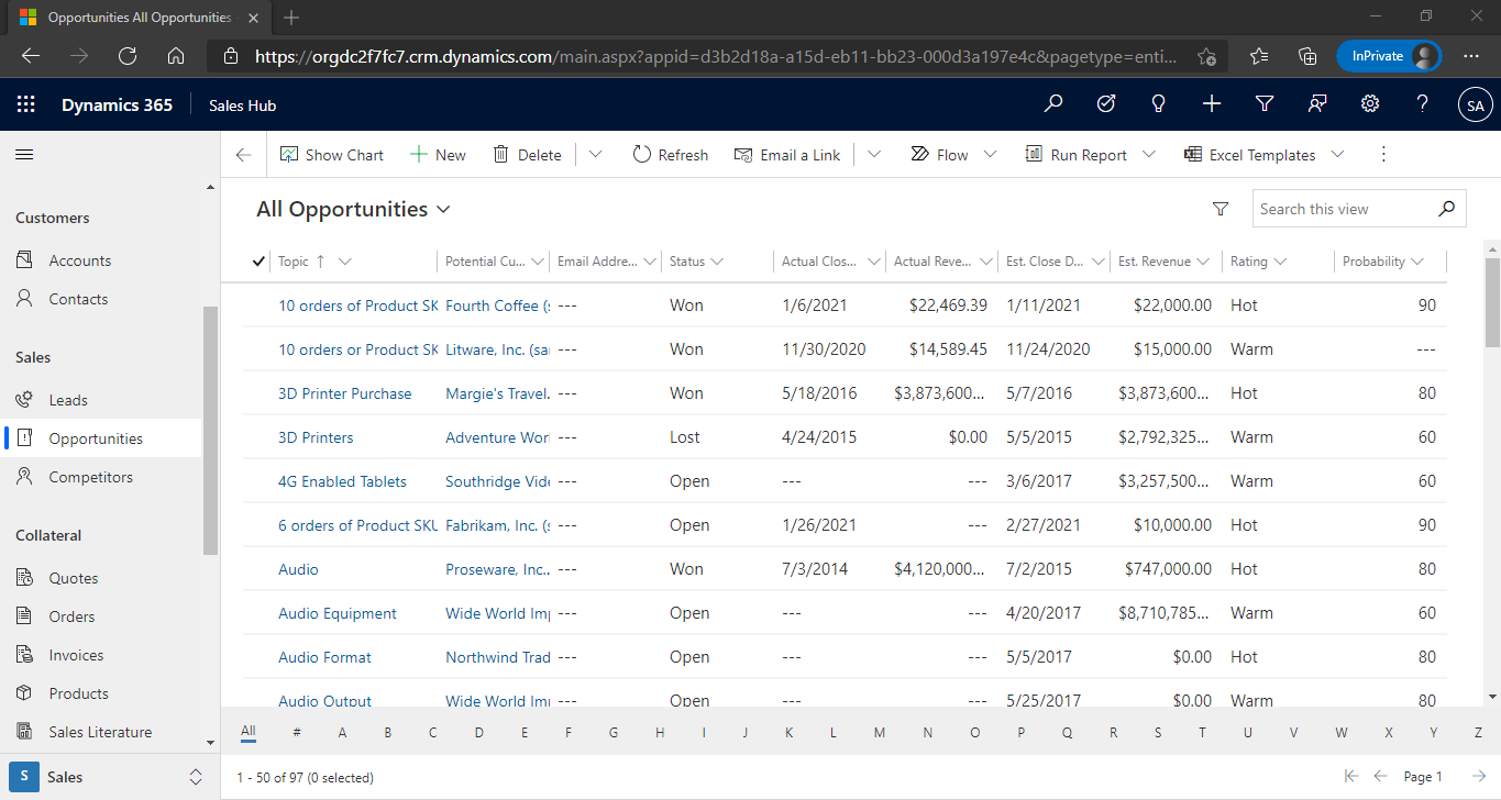 Sign up for a free trial Dynamics 365 Marketing