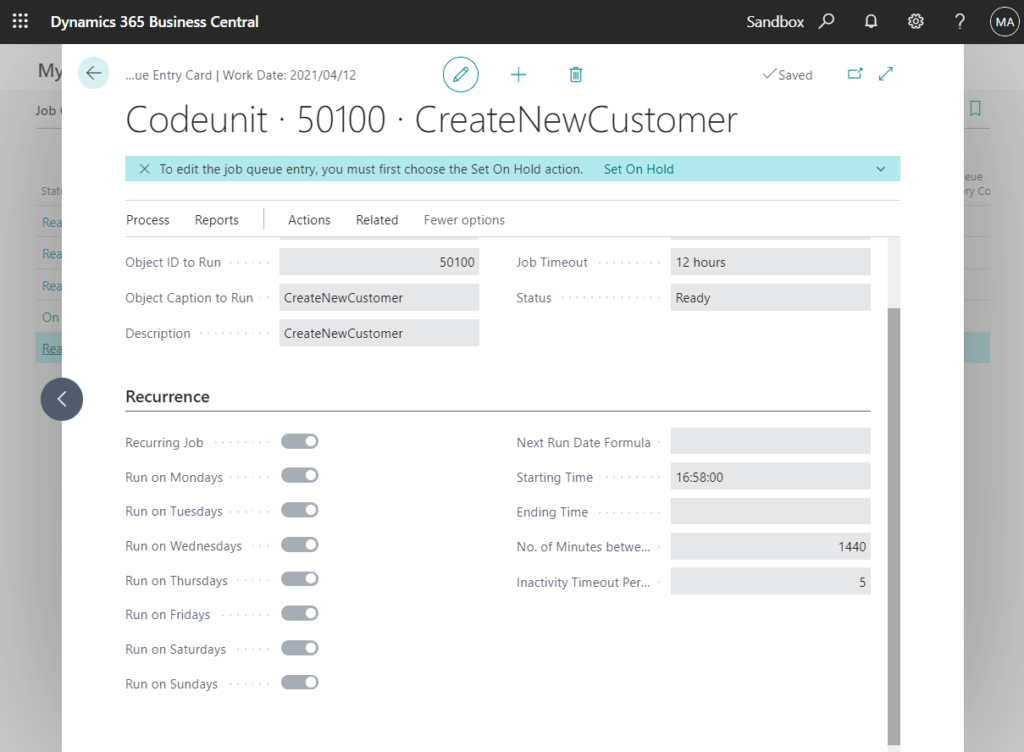 The best practice for confirmation dialog box in Dynamics 365 Business