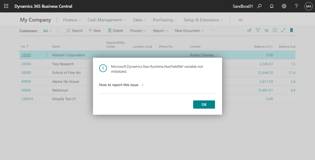 Dynamics 365 Business Central How to find field value by its text name