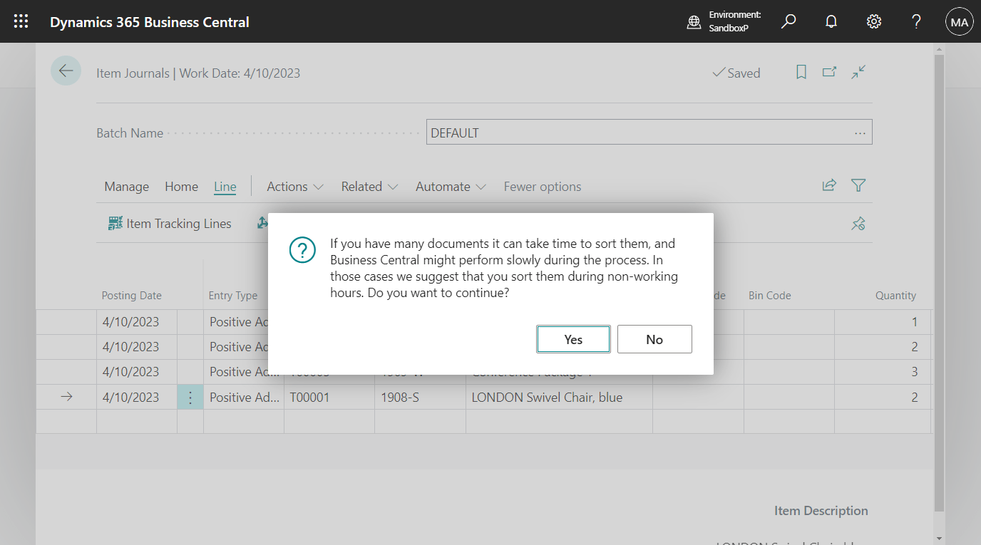 Business Central 2023 wave 1 (BC22) new features Avoid document number