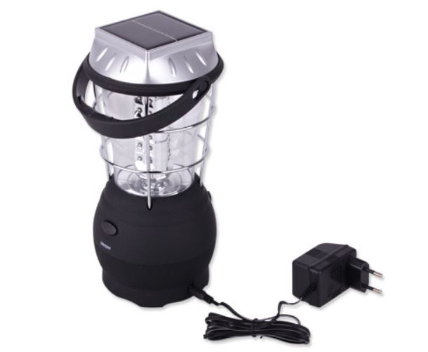 Campinglampa Laddbar Laddbar, campinglampa, tältlampa, lantern, solcell, Dynamo, 220V