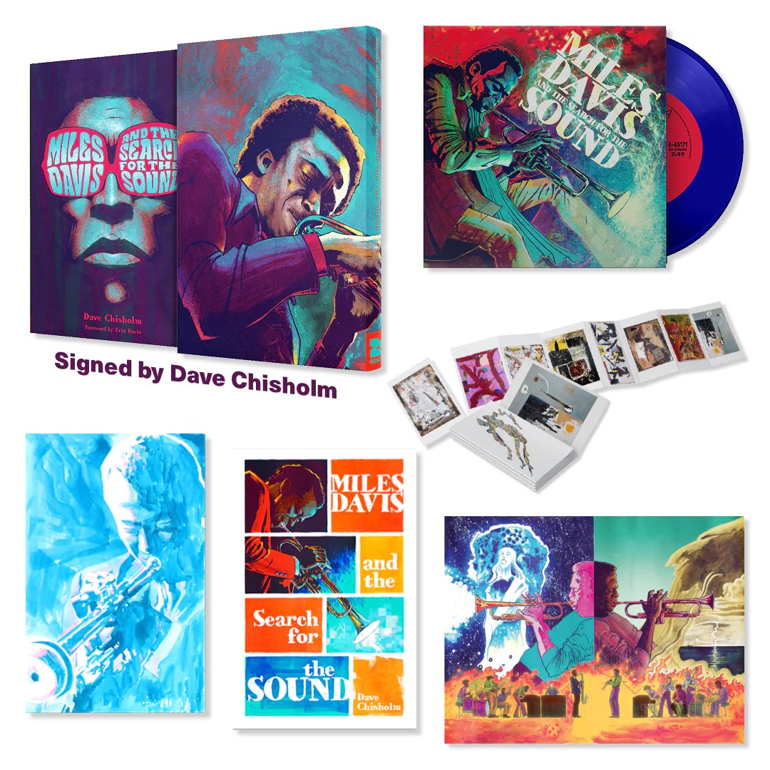 Miles Davis new graphic novel The Search for the Sound