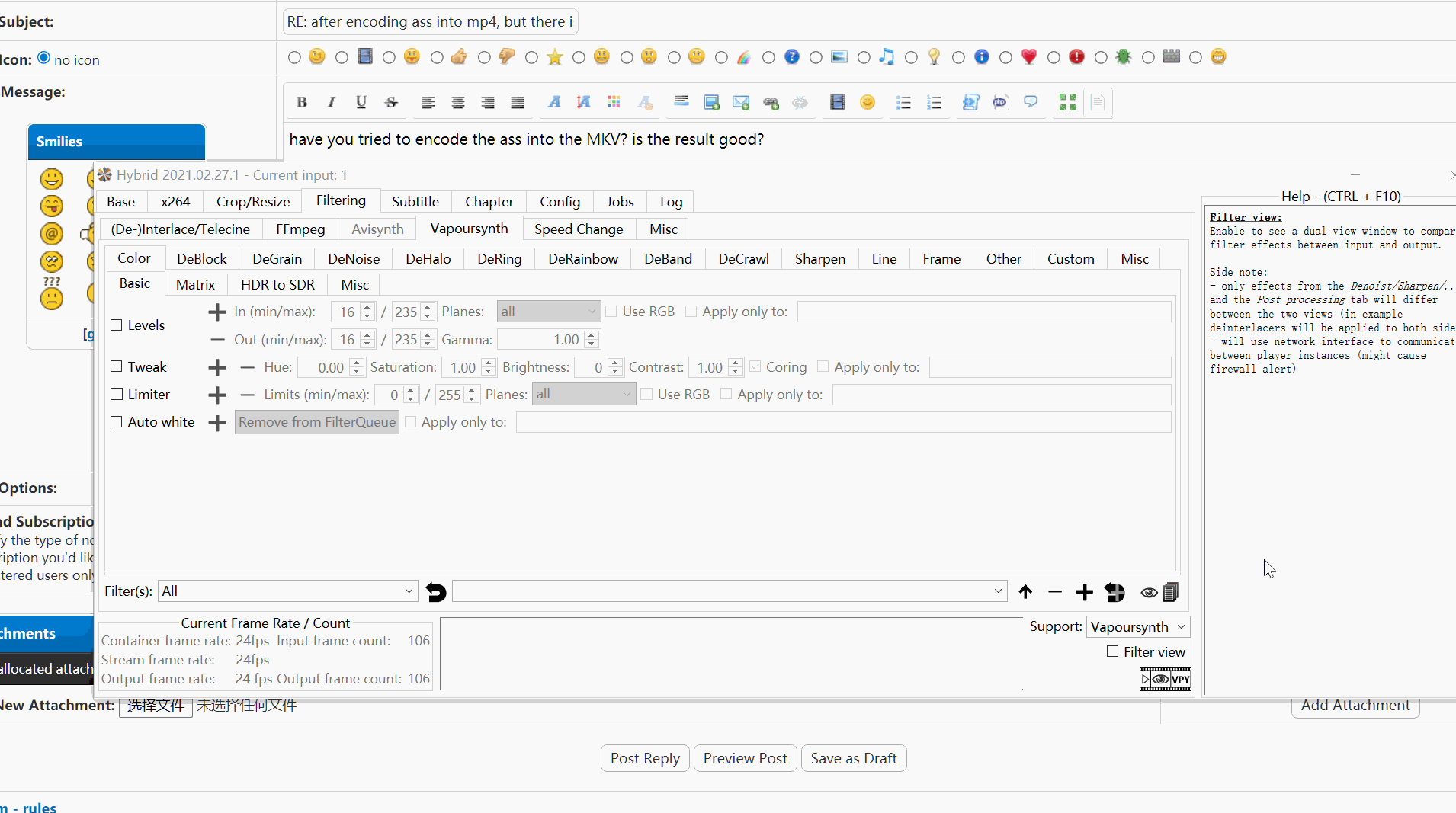 after encoding ass into mp4, but there is no subtitle at all