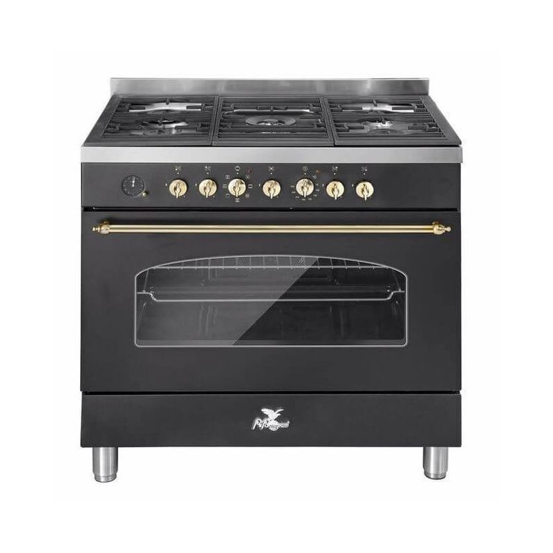 Buy Online Bompani gas range 115 Liters Rustic design BO687AH in Israel