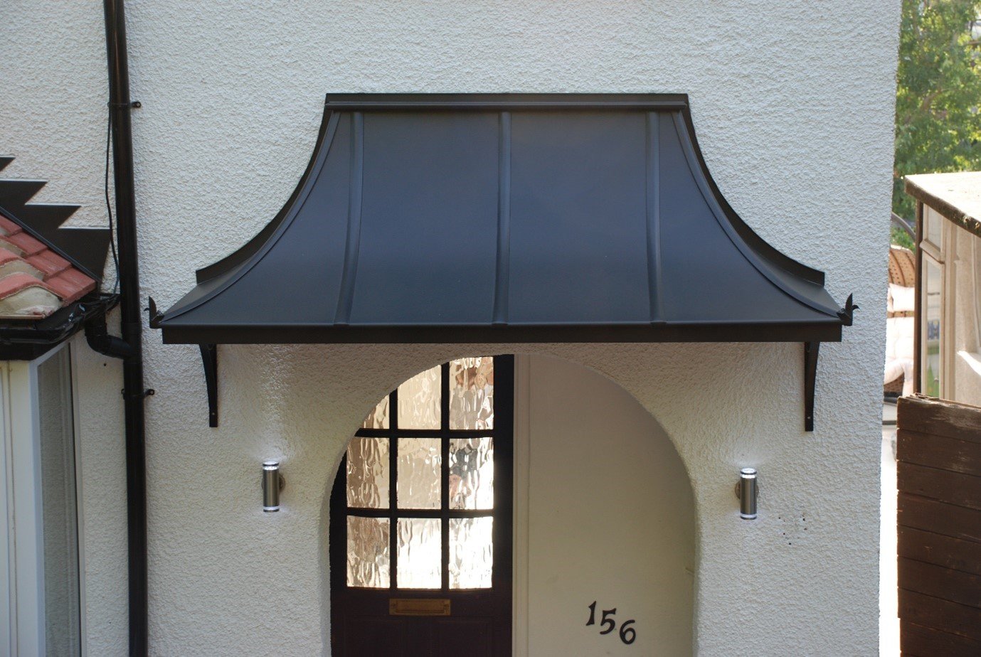 Door Canopies for Corners ZAC