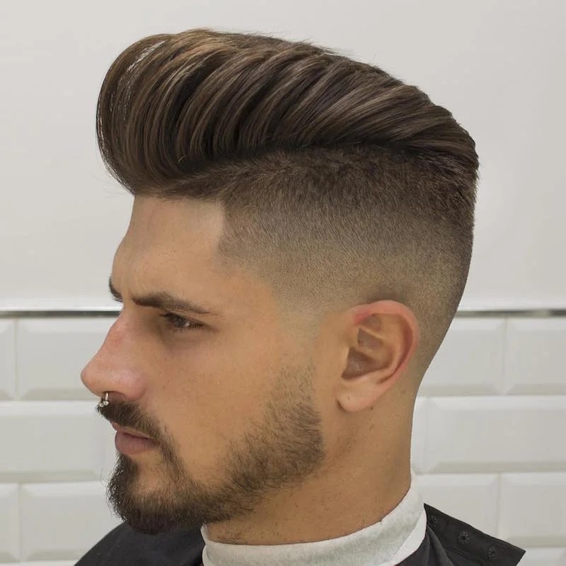 мужская прическа Low Fade bagno.site